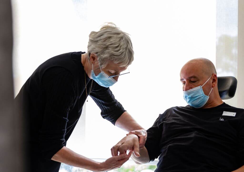 massage for motor neurone disease