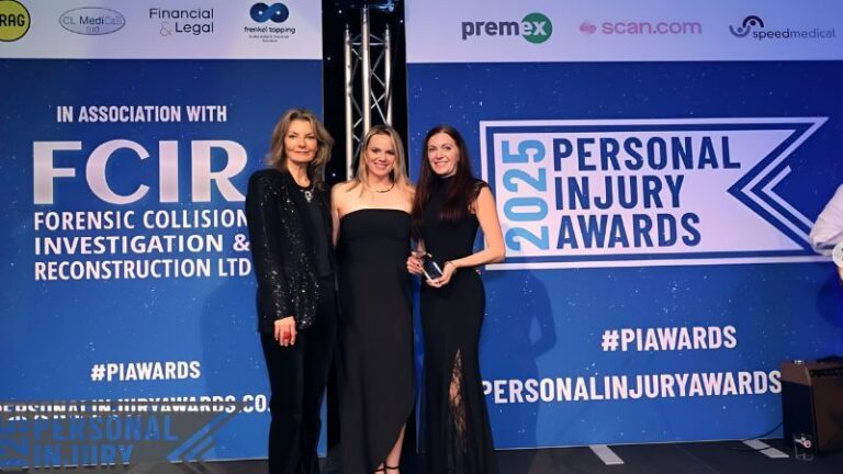 Neuro Training School wins Supporting the Industry Award at the Personal Injury Awards 2025